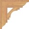 Ekena Millwork Merced Traditional Smooth Bracket, Western Red Cedar, 3 1/2"W x 14"D x 14"H BKT04X14X14MRC01SWR - alternate 2